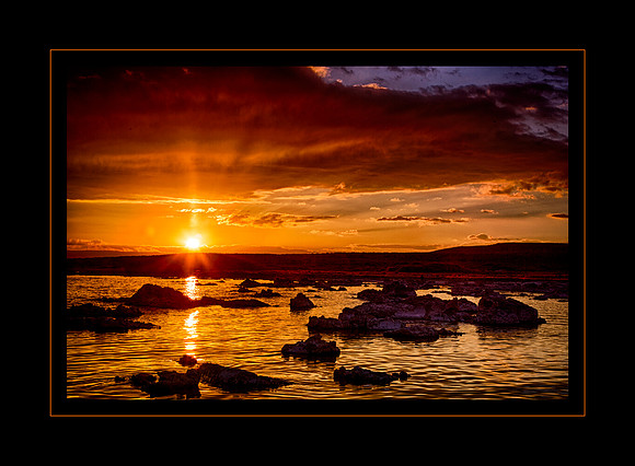 Sunrise over Mono Lake